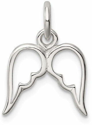 925 Sterling Silver Angel Wings Pendant