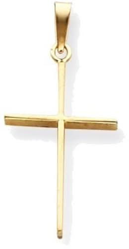 14k Yellow Gold Cross Pendant XR130
